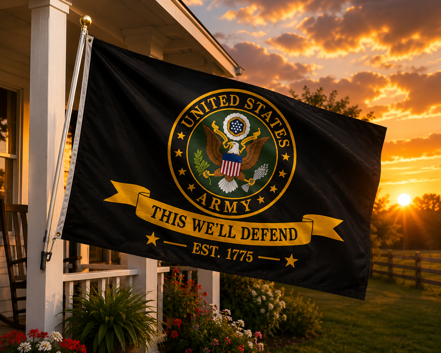 U.S. Army Tribute Flag