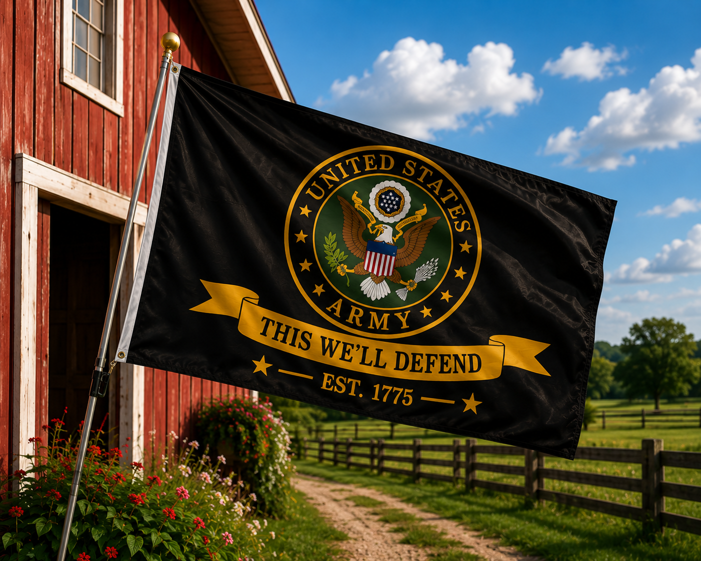U.S. Army Tribute Flag