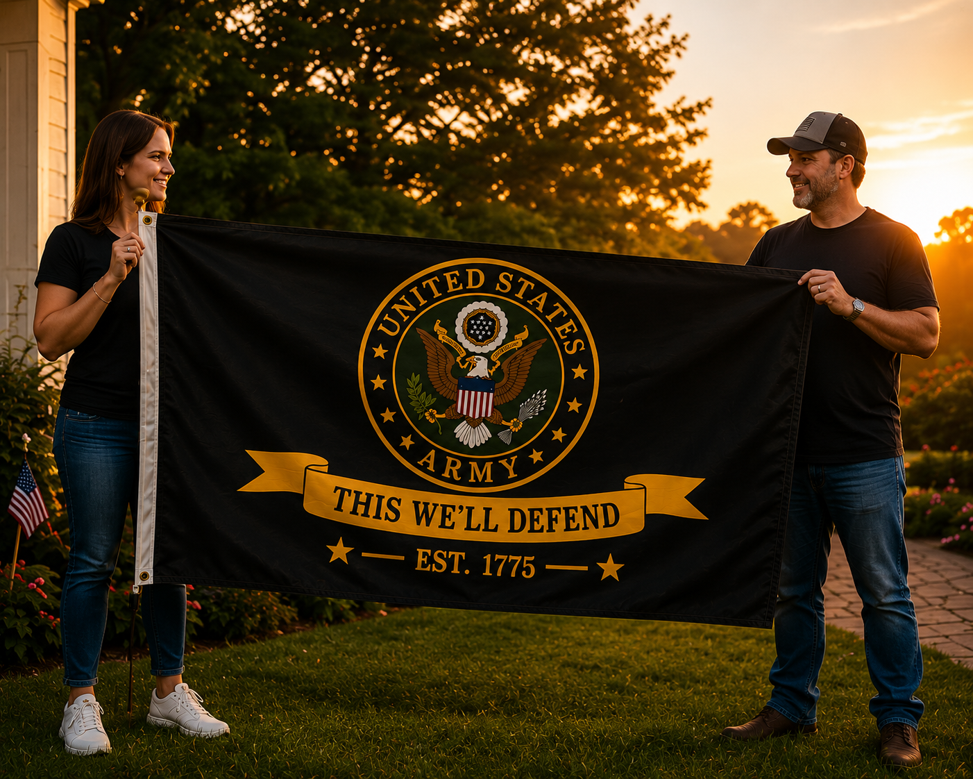 U.S. Army Tribute Flag